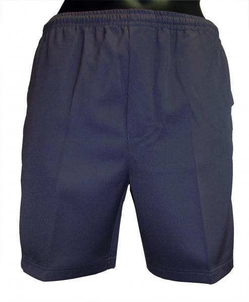 Shorts Gaberdine Full Elastic Waist - Navy
