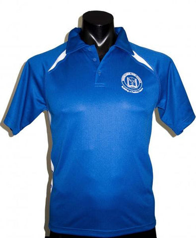 Sports Polo Royal / White