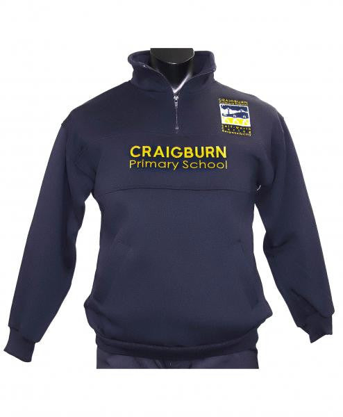 1/4 Zip W/Cheater Navy