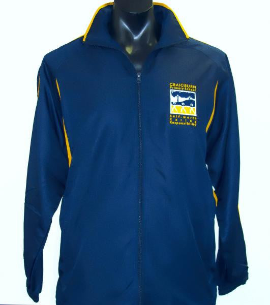 Shower Jacket Navy/Gold