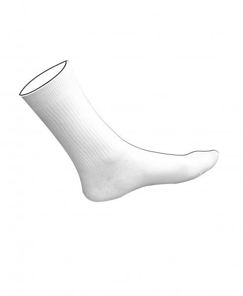 Ankle Socks - White and Grey