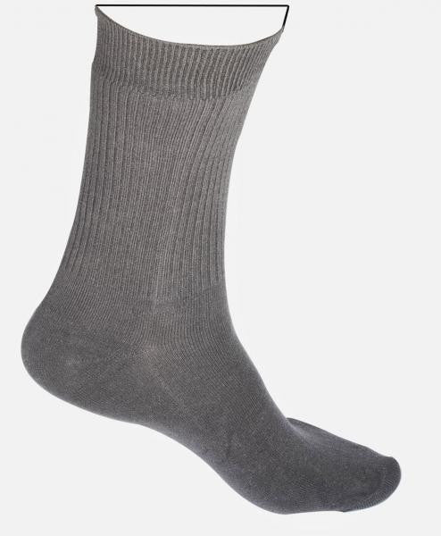 Ankle Socks - White and Grey