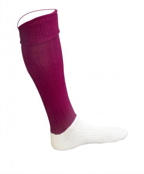 Football Socks - Maroon