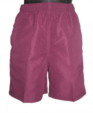 Micro Fibre Shorts - Maroon