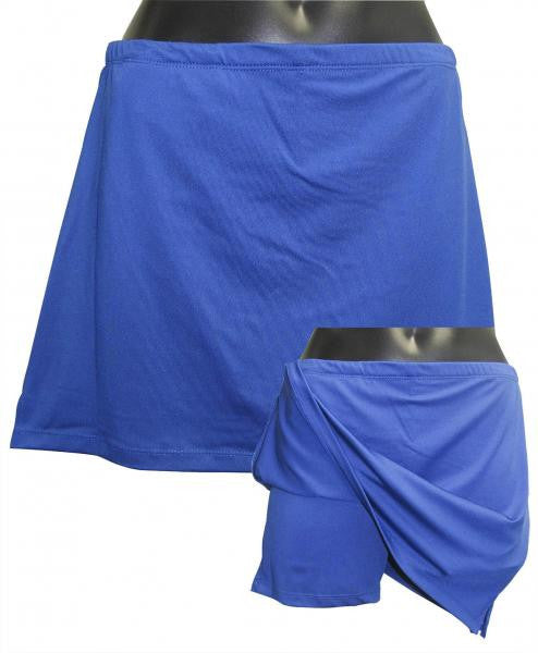 Skirt with Bike Short Royal