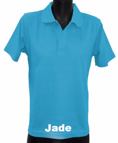 Adult - Short Sleeve Polo Top - Green Colours