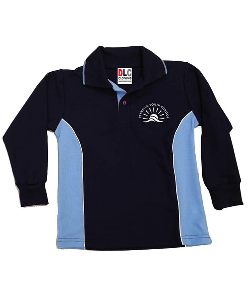 Long Sleeve Polo Top