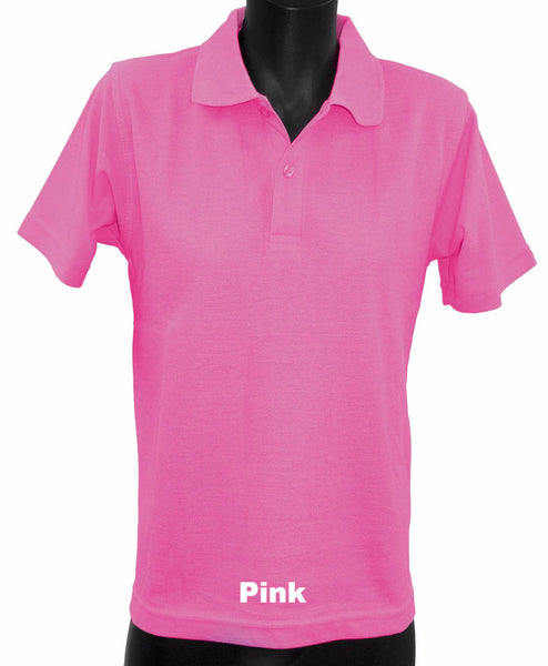 Kids - Short Sleeve Polo Top - Various Colours