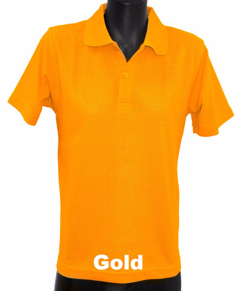 Kids - Short Sleeve Polo Top - Various Colours
