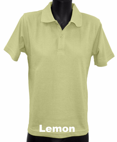 Kids - Short Sleeve Polo Top - Various Colours