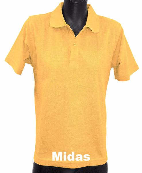 Kids - Short Sleeve Polo Top - Various Colours