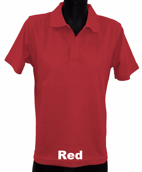 Kids - Short Sleeve Polo Top - Various Colours