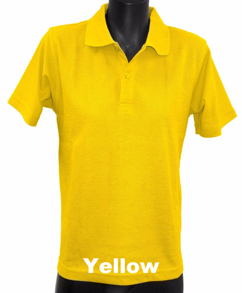 Kids - Short Sleeve Polo Top - Various Colours